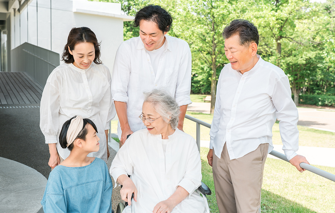 ご本人の暮らしとご家族の希望をあわせて考えましょう